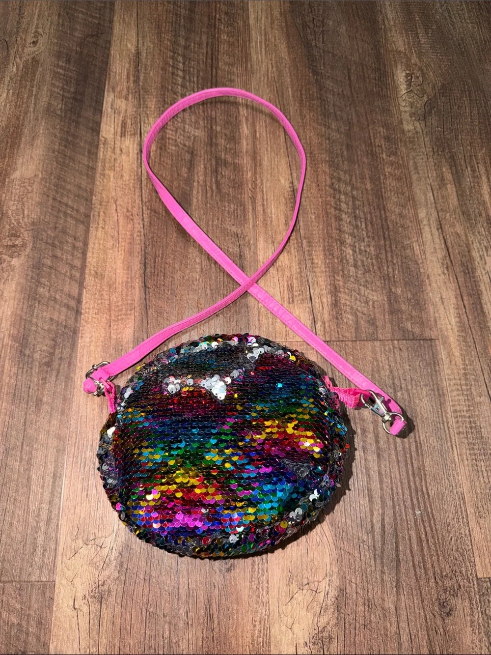 Ty Owl Purse Owen Beanies Rainbow Sequins Purse